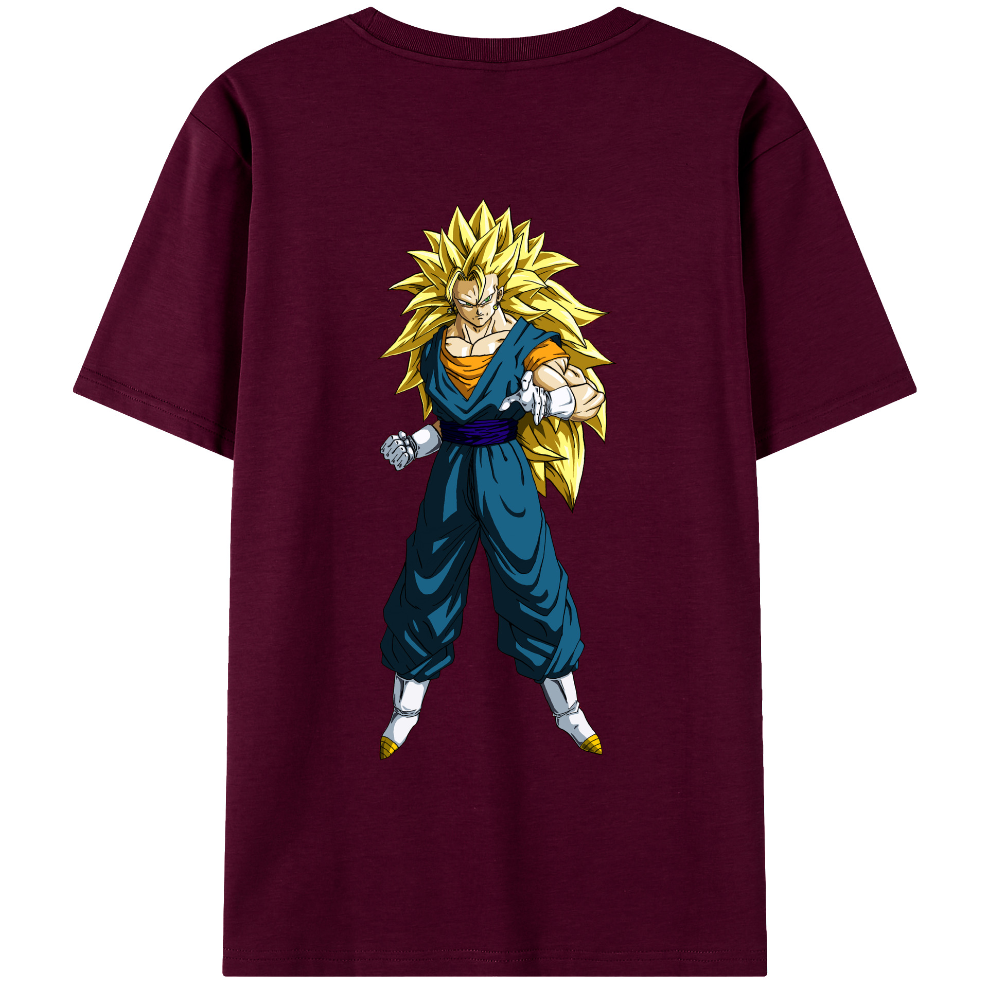 （画像用） ドラゴンボール ベジット DRAGON BALL Vegetto レディース半袖Tシャツ(バックプリント)